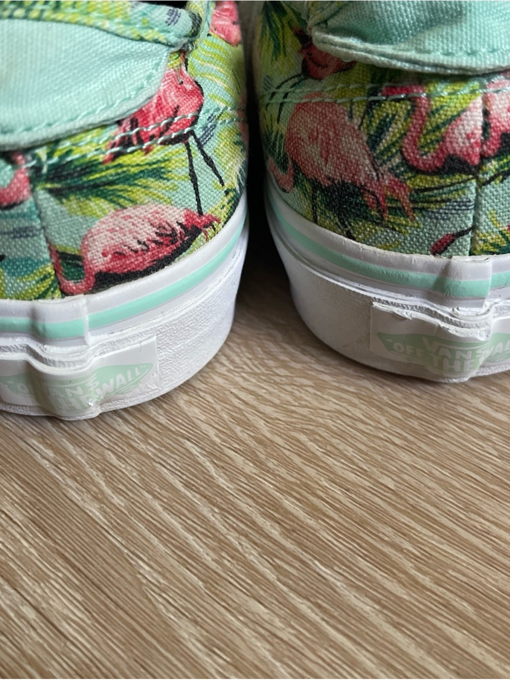 VANS ultra cush low skate shoes flamingo print 6.5 - Picture 5 of 8